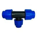TEE REDU 32 X 25MM PARA RIEGO PEAD TUBRICA