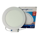LAMPARA  LED PARA EMPOTRAR REDONDA 12W 6400K ANGEL LIGHT BASIC