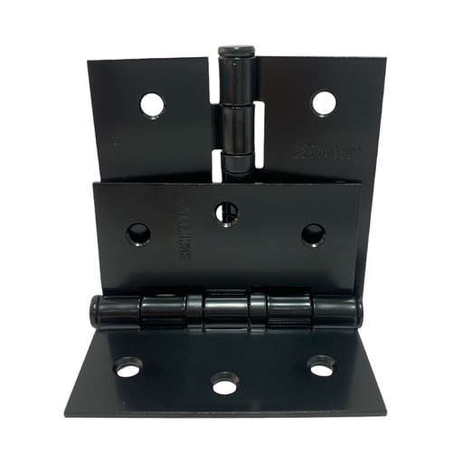 [12058] BISAGRA PARA MUEBLES 3" X 3" NEGRO MATE SECURITY