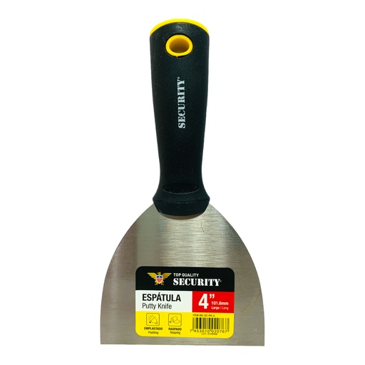 [12060] ESPATULA 4" RASPADOR SECURITY