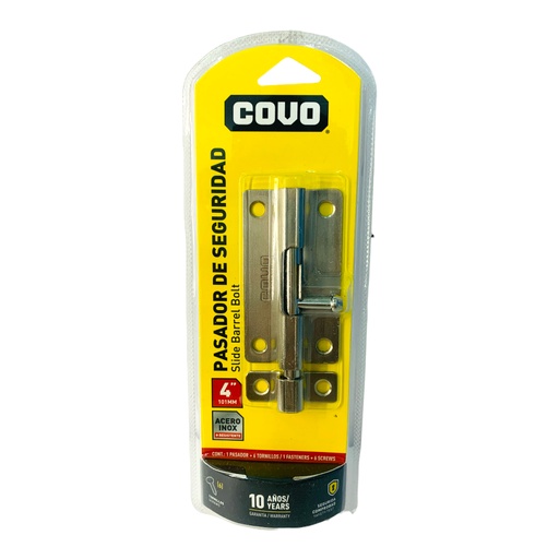 [12156] PASADOR DE SEGURIDAD 4" COVO