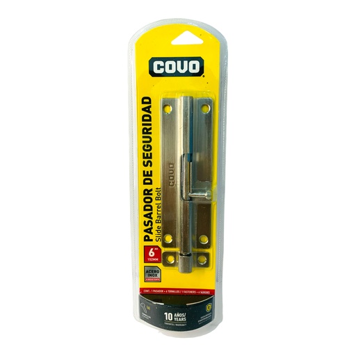 [12158] PASADOR DE SEGURIDAD 6" COVO