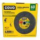 DISCO ABRASIVO PARA DESBASTE GRANO 60 X 6" X 25MM COVO