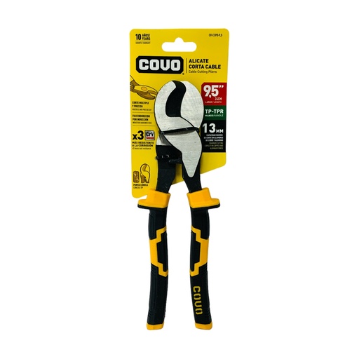 [12084] ALICATE CORTA CABLE 9,5" COVO