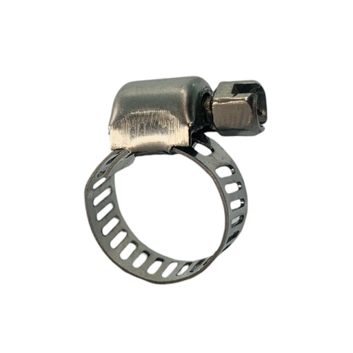 [12171] ABRAZADERA DE ACERO INOXIDABLE 13MM 1/4" - 1/2"