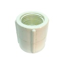 UNION PVC 3/4" CON ROSCA BLANCO