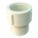 UNION REDUCTORA PVC 3/4" X 1/2" R  BLANCO