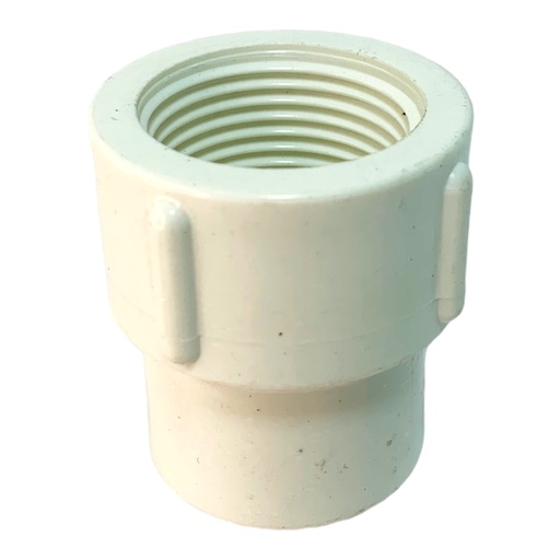 [12200] UNION REDUCTORA PVC 3/4" X 1/2" R  BLANCO