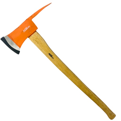 [12406] HACHA TIPO PULASKI MANGO DE MADERA AGE USA