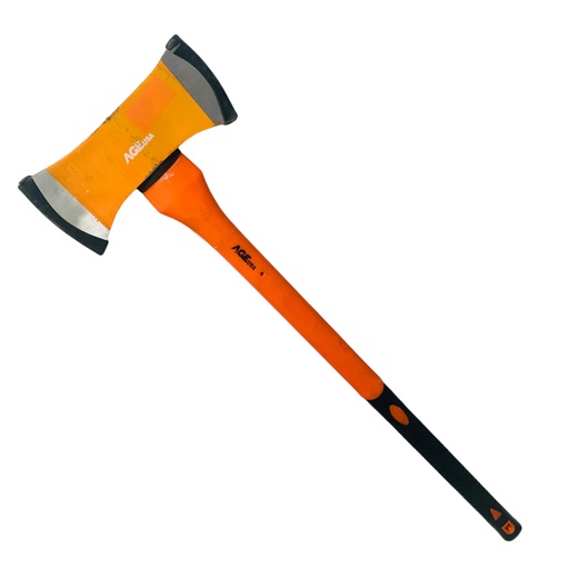 [12384] HACHA TIPO DOBLE CON MANGO DE FIBRA AGE USA