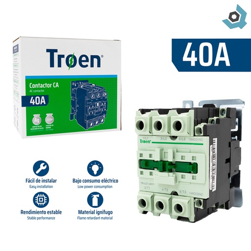 [12340] CONTACTOR CA 40A 220V TROEN