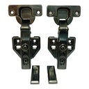 BISAGRAS DE CASOLETA CON FRENO GRIS METALIZADO OSCURO SECURITY