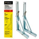 SOPORTE PLEGABLE PARA ESTANTES 15.5X30CM 20KG SECURITY