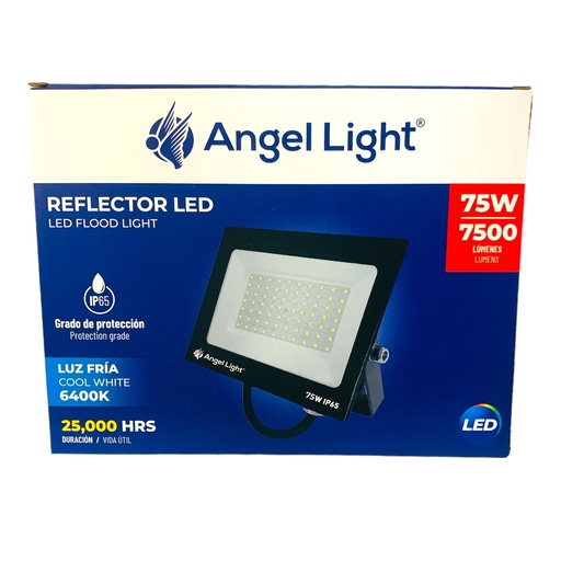 [12320] REFLECTOR LED 75W LUZ FRIA 6400K ANGEL LIGHT