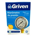MANOMETRO DE PRESION 1/4" GRIVEN