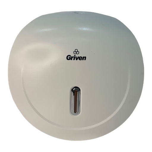 [12245] DISPENSADOR DE PAPEL ABS REDONDO BLANCO GRIVEN