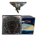 DESAGUE DE PISO ANTI OLOR 4X4" CROMADO GRIVEN ELITE