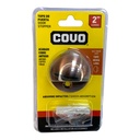 TOPE MEDIA LUNA PARA PUERTAS 2" COBRE ANTIGUO COVO