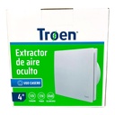 EXTRACTOR DE AIRE 4" OCULTO TROEN