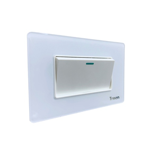 [12521] APAGADOR INDIVIDUAL 3 WAY ACRILICO BLANCO TROEN