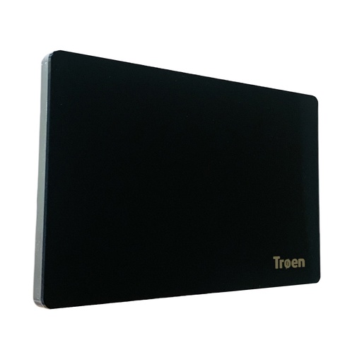 [12523] TAPA CIEGA PARA EMPOTRAR DE ACRILICO NEGRO TROEN