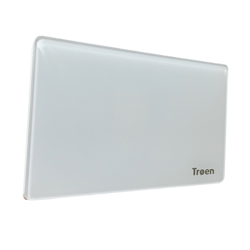 [12526] TAPA CIEGA PARA EMPOTRAR DE ACRILICO BLANCO TROEN