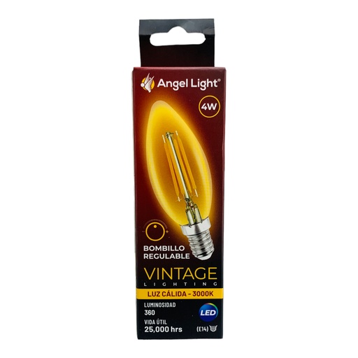 [12542] BOMBILLO REGULABLE 4W VINTAGE ANGEL LIGHT