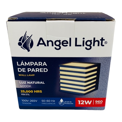 [12549] LAMPARA DE PARED 12W 4000K ANGEL LIGHT