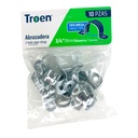 ABRAZADERA OMEGA 3/4" 10 PZAS TROEN