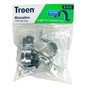 ABRAZADERA OMEGA 1 1/2" 5 PZAS TROEN