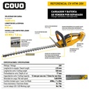 CORTA-ARBUSTOS INALAMBRICO 20V COVO