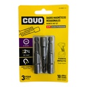 DADOS MAGNETICOS 1/4" 3 PZAS COVO