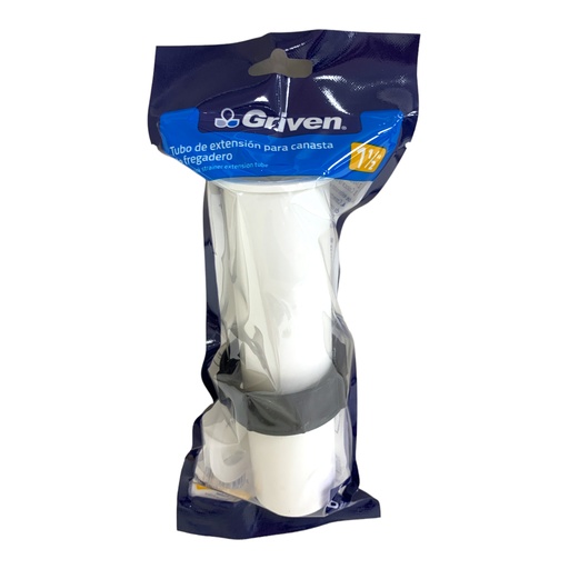 [12635] TUBO DE EXTENSION 1 1/2" X 6" PARA CANASTA DE FREGADERO GRIVEN
