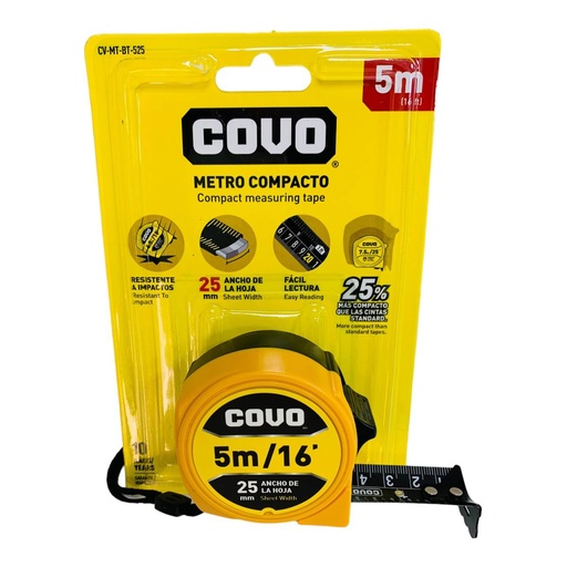 [12648] CINTA METRICA 5M COMPACTA COVO