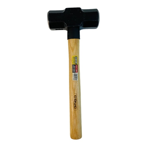 [12661] PORRA 4LB MANGO DE MADERA COVO