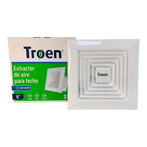 [12677] EXTRACTOR DE AIRE 6" PARA TECHO TROEN