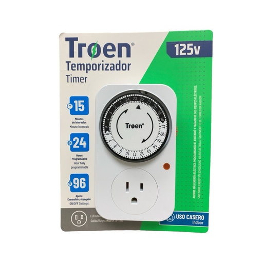 [12687] TEMPORIZADOR 125V TROEN