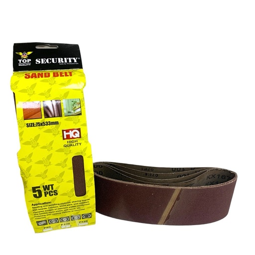 [12702] BANDA DE LIJA 3" X 21" GRANO 100 SECURITY
