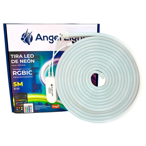 [12713] TIRA DE LUZ LED NEON 5 METROS RGBIC ANGEL LIGHT