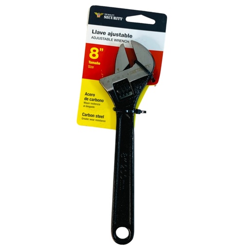 [12730] LLAVE AJUSTABLE 8" SECURITY