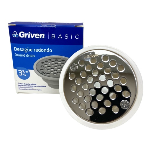 [12754] DESAGUE REDONDO 3 3/4" GRIVEN BASIC