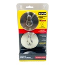 CERROJO DOBLE CILINDRO 45MM CUADRADO SATINADO COVO