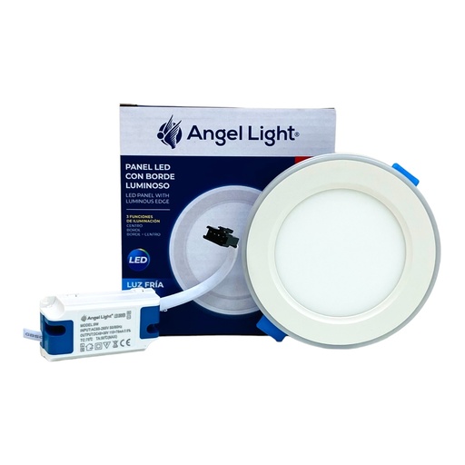 [12777] LAMPARA LED PARA EMPOTRAR LUZ FRIA 9W ANGEL LIGHT