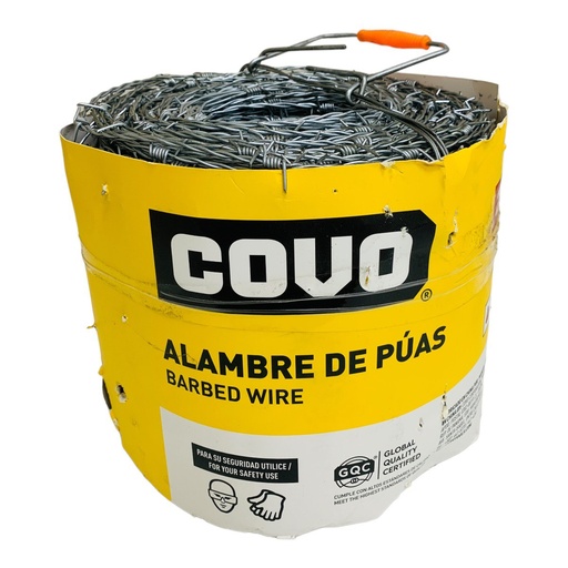 [12899] ALAMBRE DE PUAS 250 METROS COVO