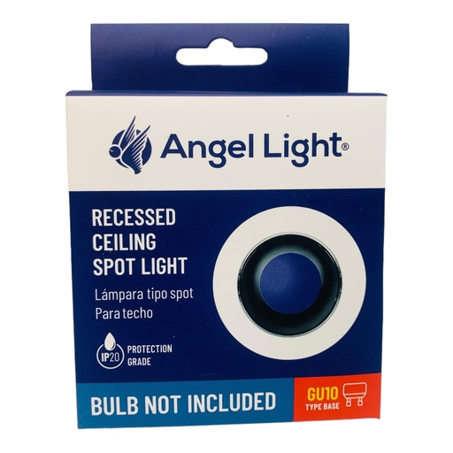 [12979] BASE DE LAMPARA TIPO SPOT REDONDA EMPOTRAR GU10 ANGEL LIGHT