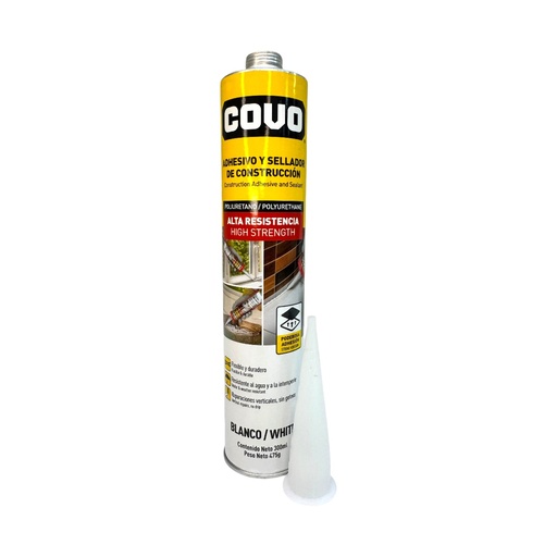[13041] ADHESIVO Y SELLADOR DE CONSTRUCCION 300ML COVO