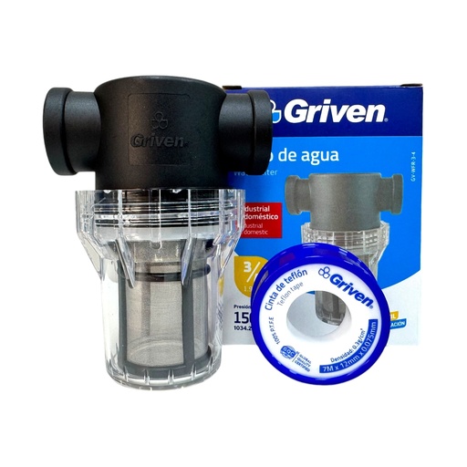 [13042] FILTRO DE AGUA 3/4" GRIVEN