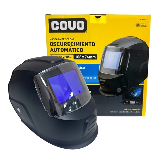 [13088] MASCARA PARA SOLDAR OSCURECIMIENTO AUTOMATICO COVO