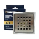 DESAGUE DE PISO CON REJILLA DE ACERO INOXIDABLE GRIVEN ELITE