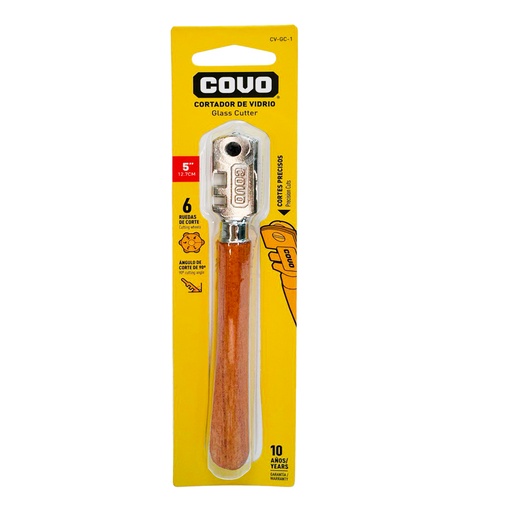 [13134] CORTADOR DE VIDRIO 5" COVO